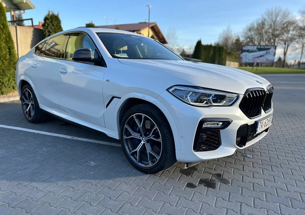 BMW X6 cena 395000 przebieg: 58000, rok produkcji 2020 z Chmielnik małe 781